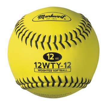 Varo Baseball Weighted Markwort Weighted 12-Inch Softball For Training and Practice