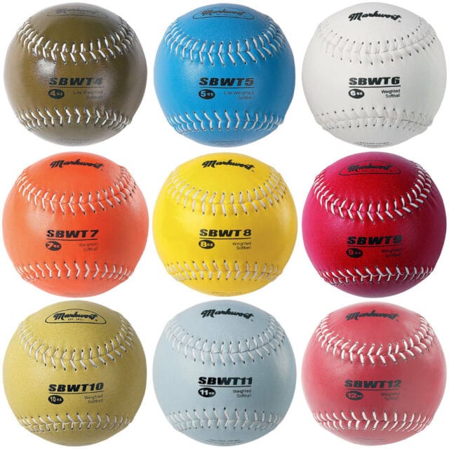 Varo Baseball Weighted Markwort Weighted 12-Inch Training Softball