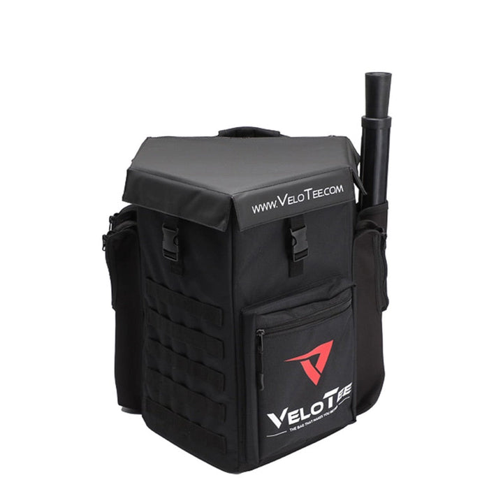 VeloTee Bat Bag Backpack Coaches Bundle: VeloTee Baseball & Softball Home Plate Bat Bag Backpack (Comes with Batting Tee)