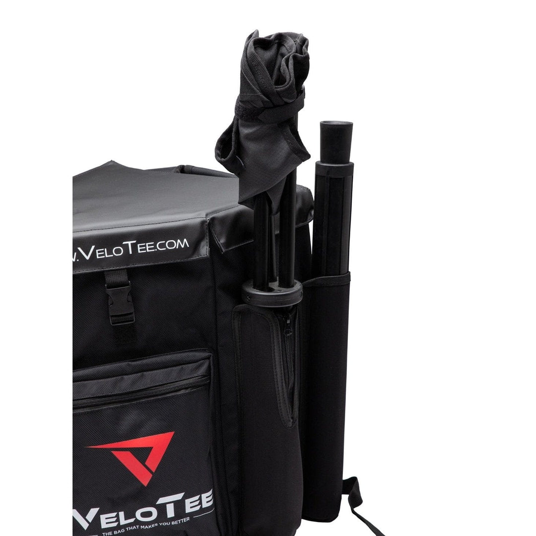 VeloTee Bat Bag Backpack Coaches Bundle: VeloTee Baseball & Softball Home Plate Bat Bag Backpack (Comes with Batting Tee)