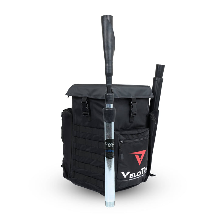 VeloTee Bat Bag Backpack VeloTee 2.0 Pro Bundle with TANNER TEE