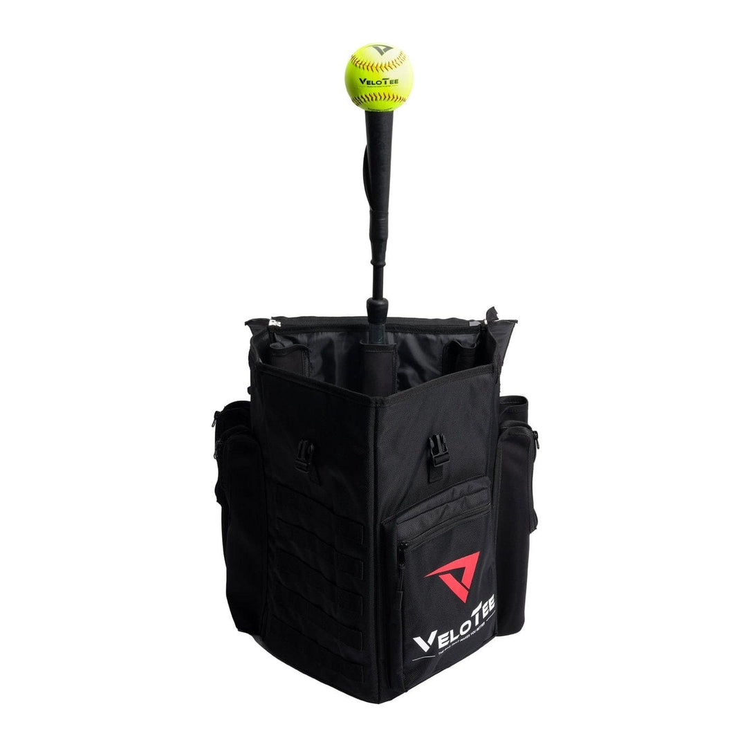 VeloTee Bat Bag Backpack VeloTee 2.0 Pro Bundle with TANNER TEE