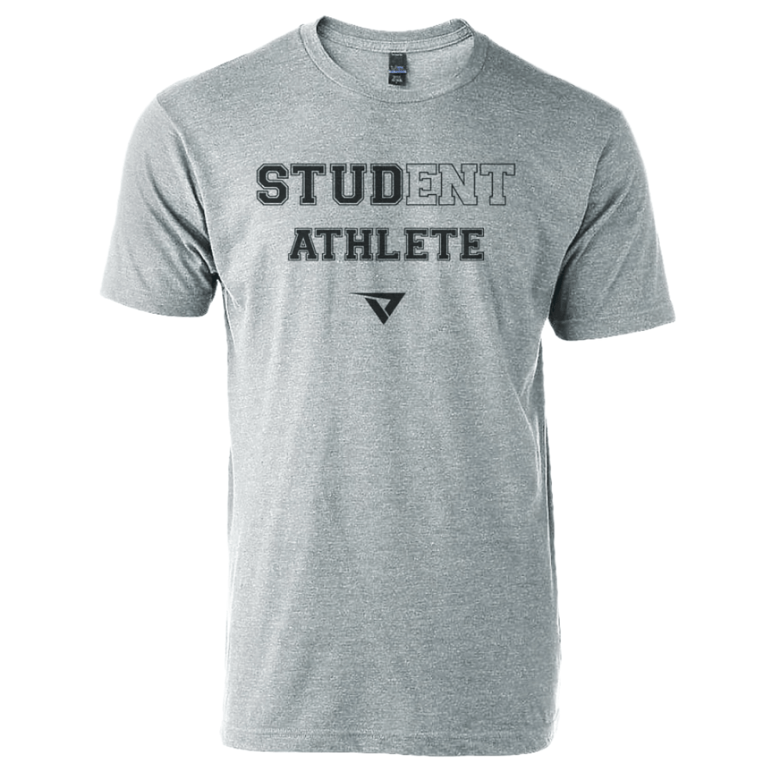 VeloTee STUDent ATHLETE T-Shirt Youth XS / Grey Shirt/Black Text STUDent ATHLETE T-Shirt