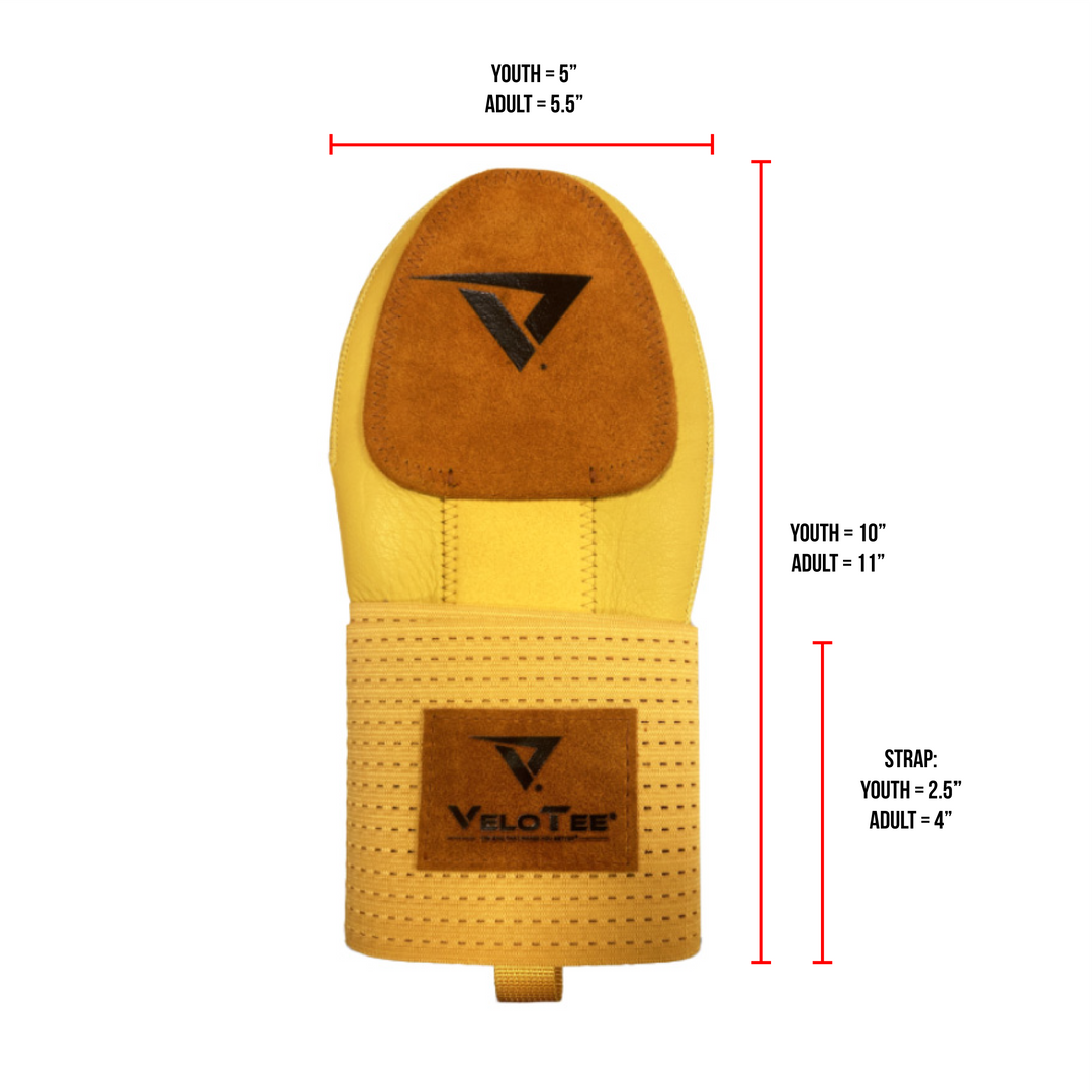 VeloTee VeloTee Sliding Mitt VeloTee Leather Sliding Mitt - CLOSE OUT SALE