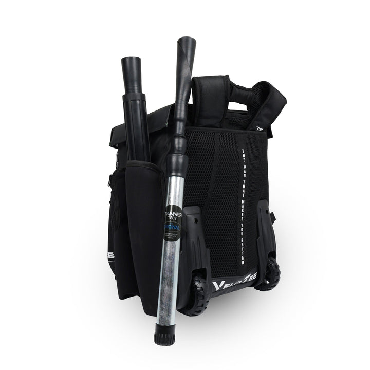 VeloTee Wheeled Bat Bag Wheeled VeloTee 2.0 Pro Bundle with TANNER TEE