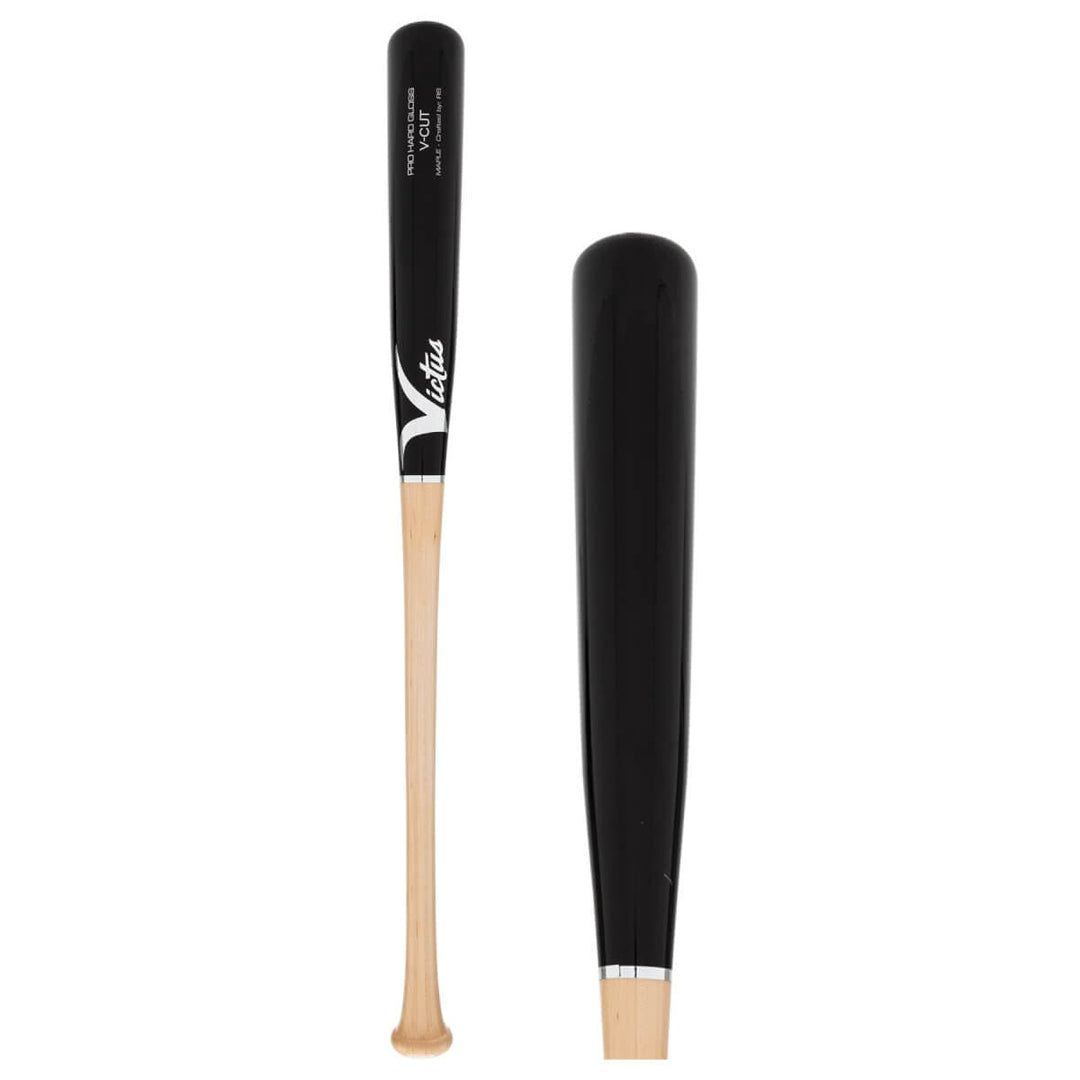 Victus Wood Bat 31" / Black/Natural Victus GLOSS V-CUT HARD MAPLE NATURAL/BLACK