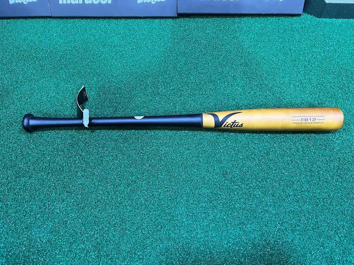 Victus Wood Bat 32" / Matte Black Handle/Brown Barrel Victus EB12 Dealer's Choice Pro Reserve Maple Wood Baseball Bat