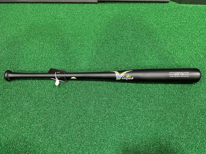 Victus Wood Bat 33" / Matte Black EB12 Dealer's Choice Maple Pro Reserve Wood Bat | Victus