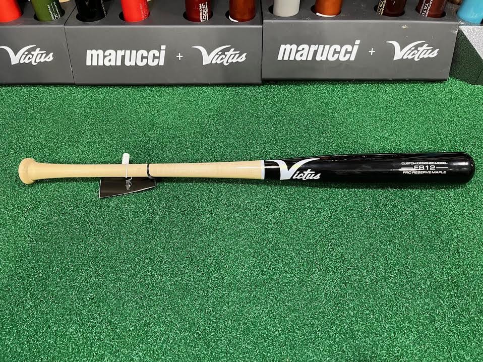 Victus Wood Bat 33" / Natural Handle/Black Barrel Victus EB12 Dealer's Choice Pro Reserve Maple Wood Baseball Bat