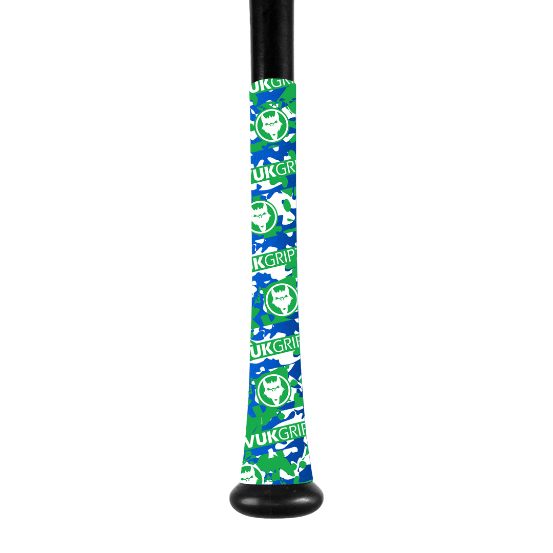 VukGripz Bat Grip Blue Tundra Camo Bat Grip Limited Edition Camo Bat Grip Series