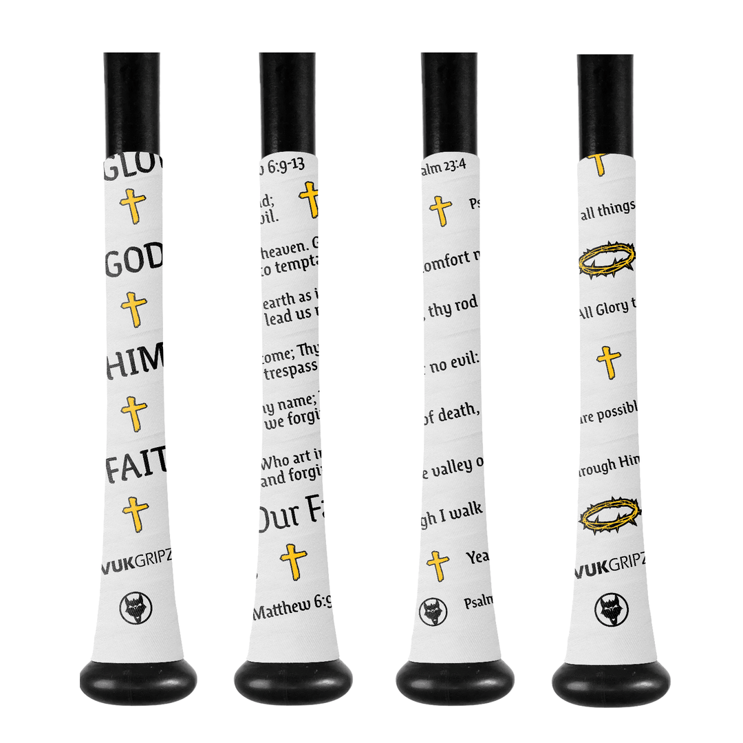 VukGripz Bat Grip Choose Color Below... Faith Bat Grip Tape
