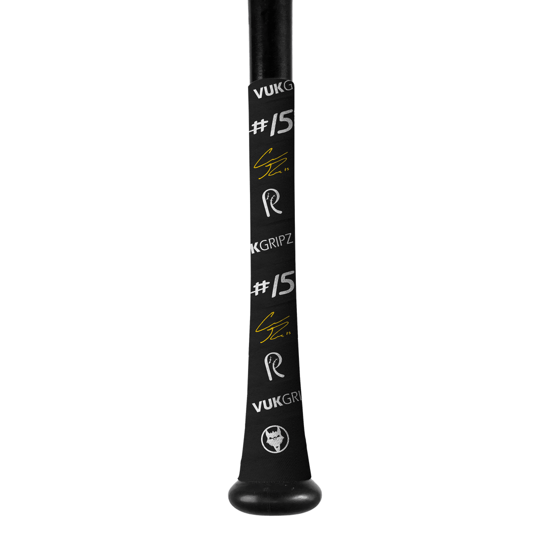 VukGripz Bat Grip Coach RAC Signature Bat Grip Tape (Black)