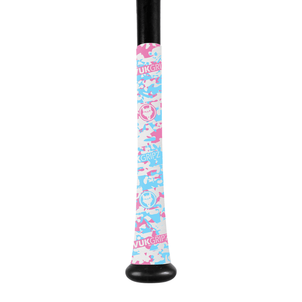 VukGripz Bat Grip Cotton Candy Camo Bat Grip Limited Edition Camo Bat Grip Series