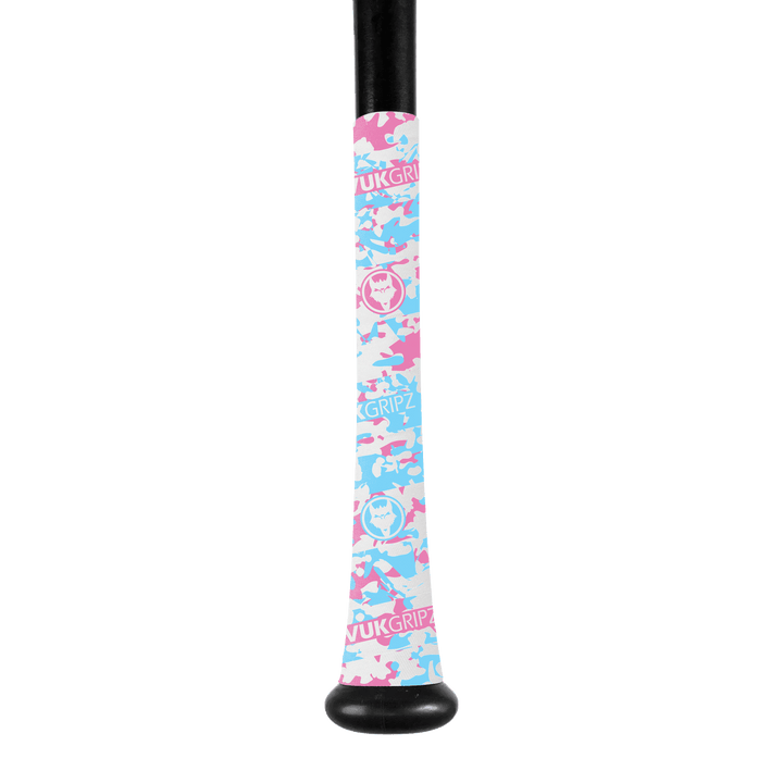 VukGripz Bat Grip Cotton Candy Camo Bat Grip Limited Edition Camo Bat Grip Series
