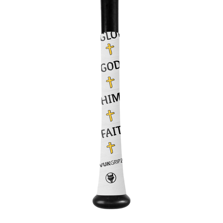VukGripz Bat Grip Crosses Faith Bat Grip Tape