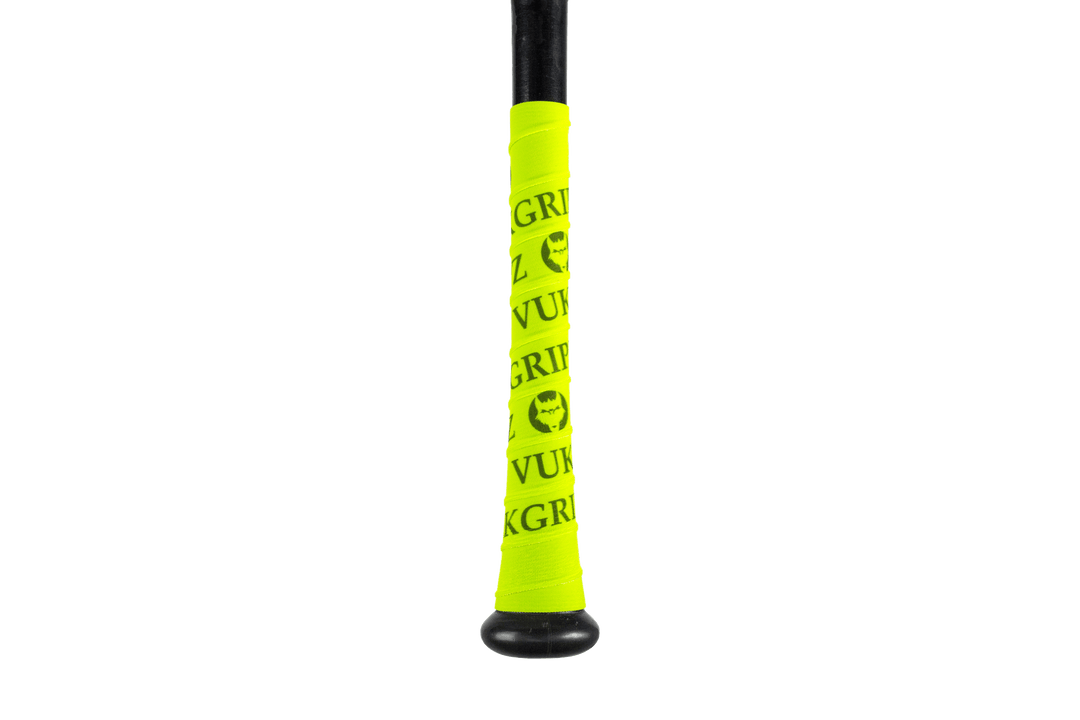 VukGripz Bat Grip Neon Green Bat Grip Tape