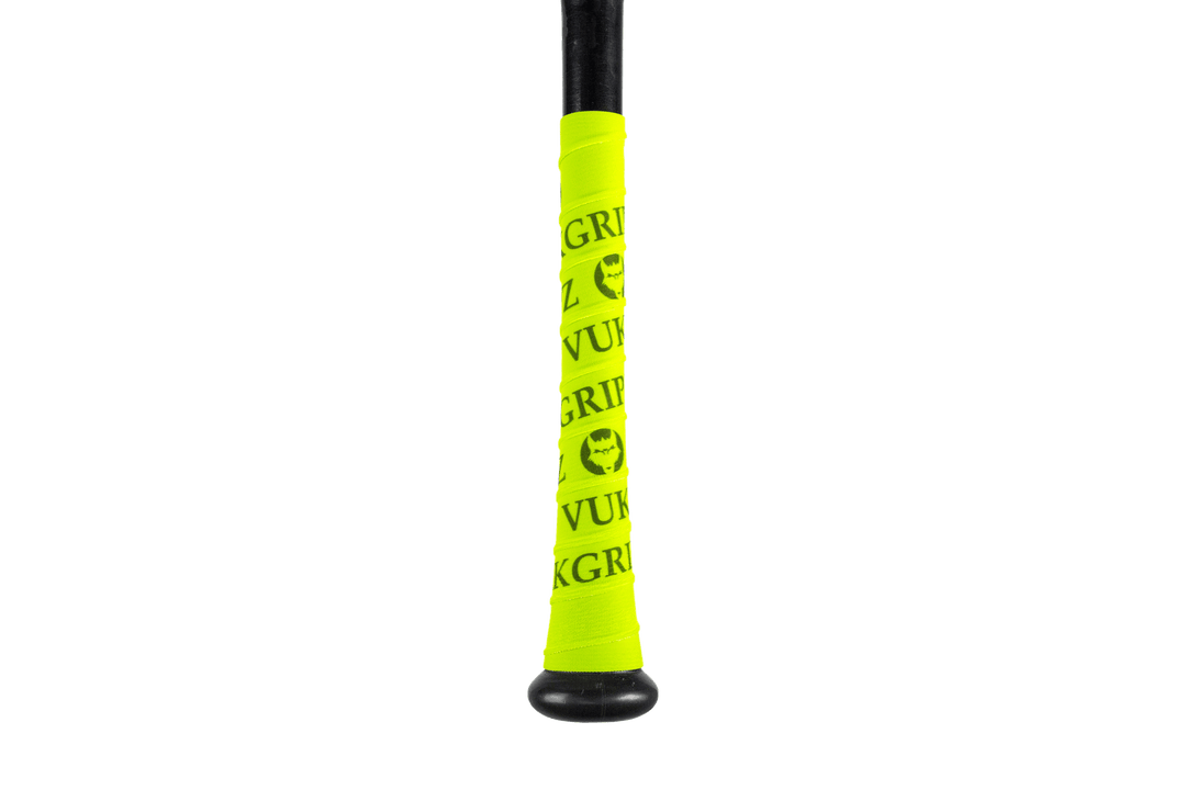 VukGripz Bat Grip Neon Green/Black Legacy Bat Grip Tape