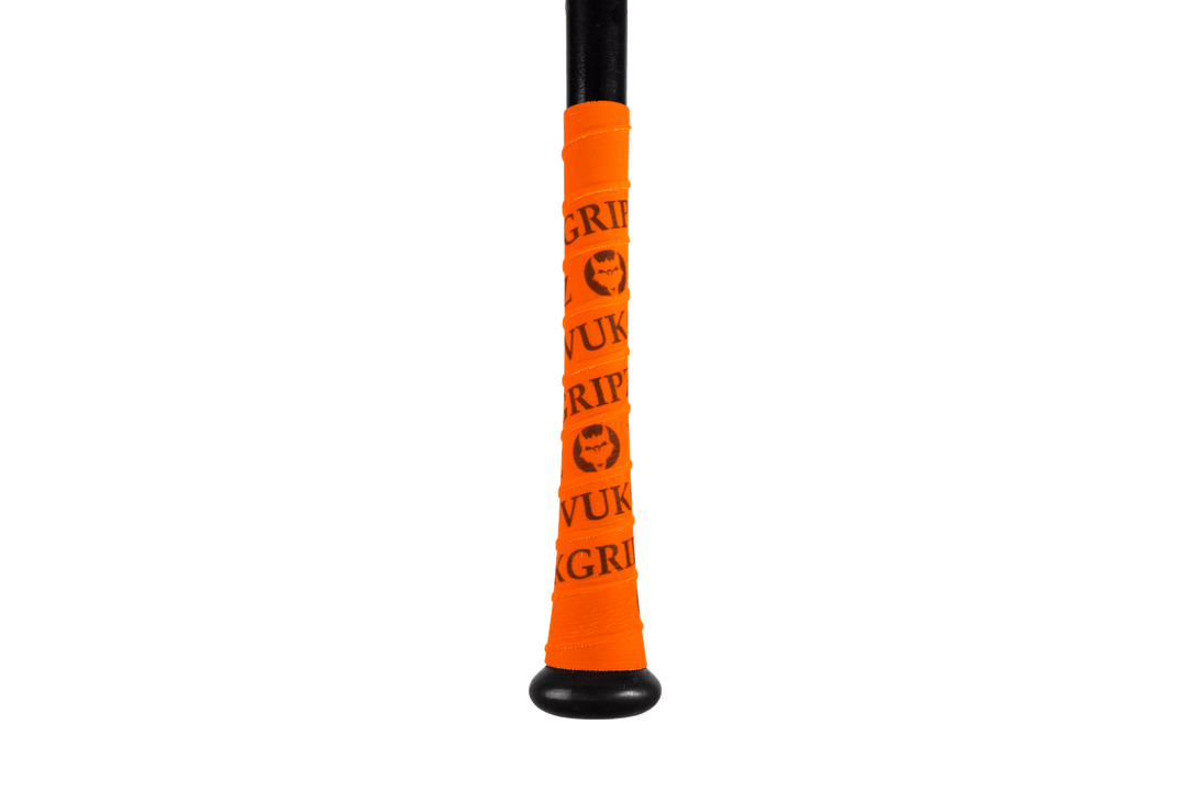 VukGripz Bat Grip Neon Orange Bat Grip Tape