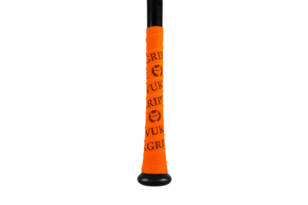 VukGripz Bat Grip Orange/Black Legacy Bat Grip Tape