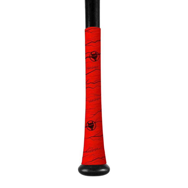 VukGripz Bat Grip Pulse Red/Black Extra Long Bat Grip Tape
