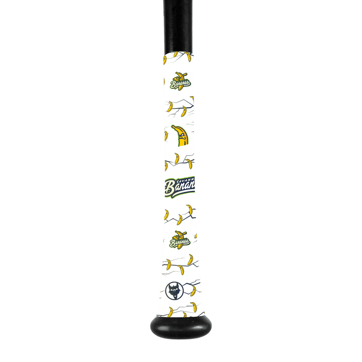 VukGripz Bat Grip Savannah Bananas White Savannah Bananas Bat Grip Collection