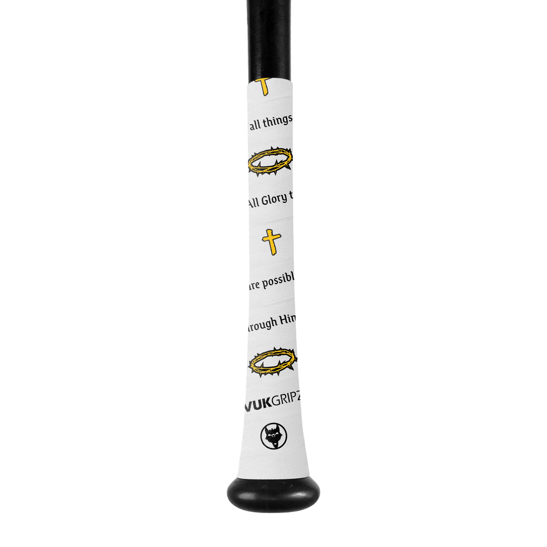 VukGripz Bat Grip Through Him All Things Are Possible Faith Bat Grip Tape