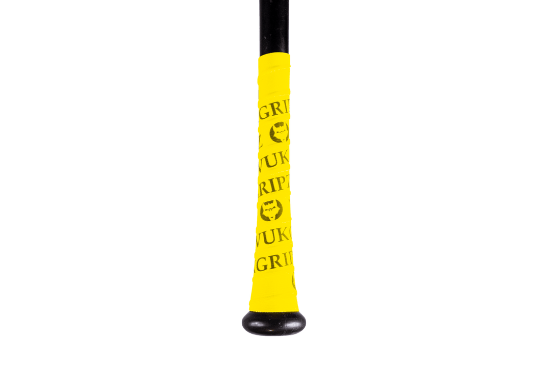 VukGripz Bat Grip Yellow/Black Legacy Bat Grip Tape