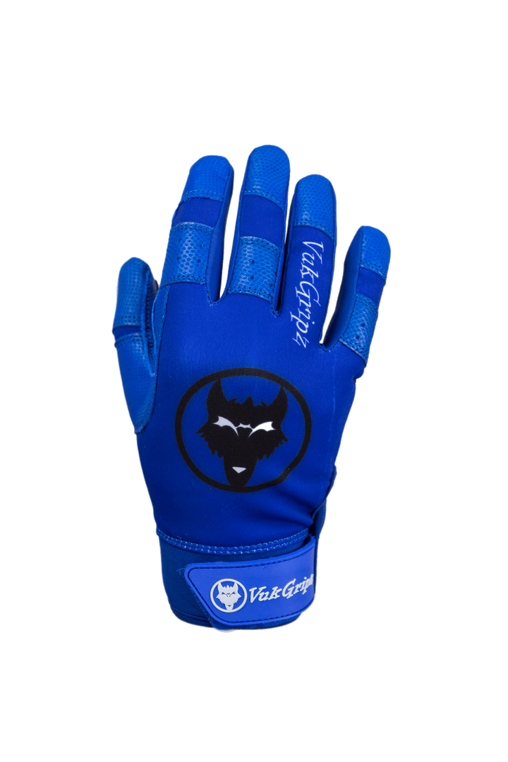 VukGripz Batting Gloves Howler Blue Batting Gloves