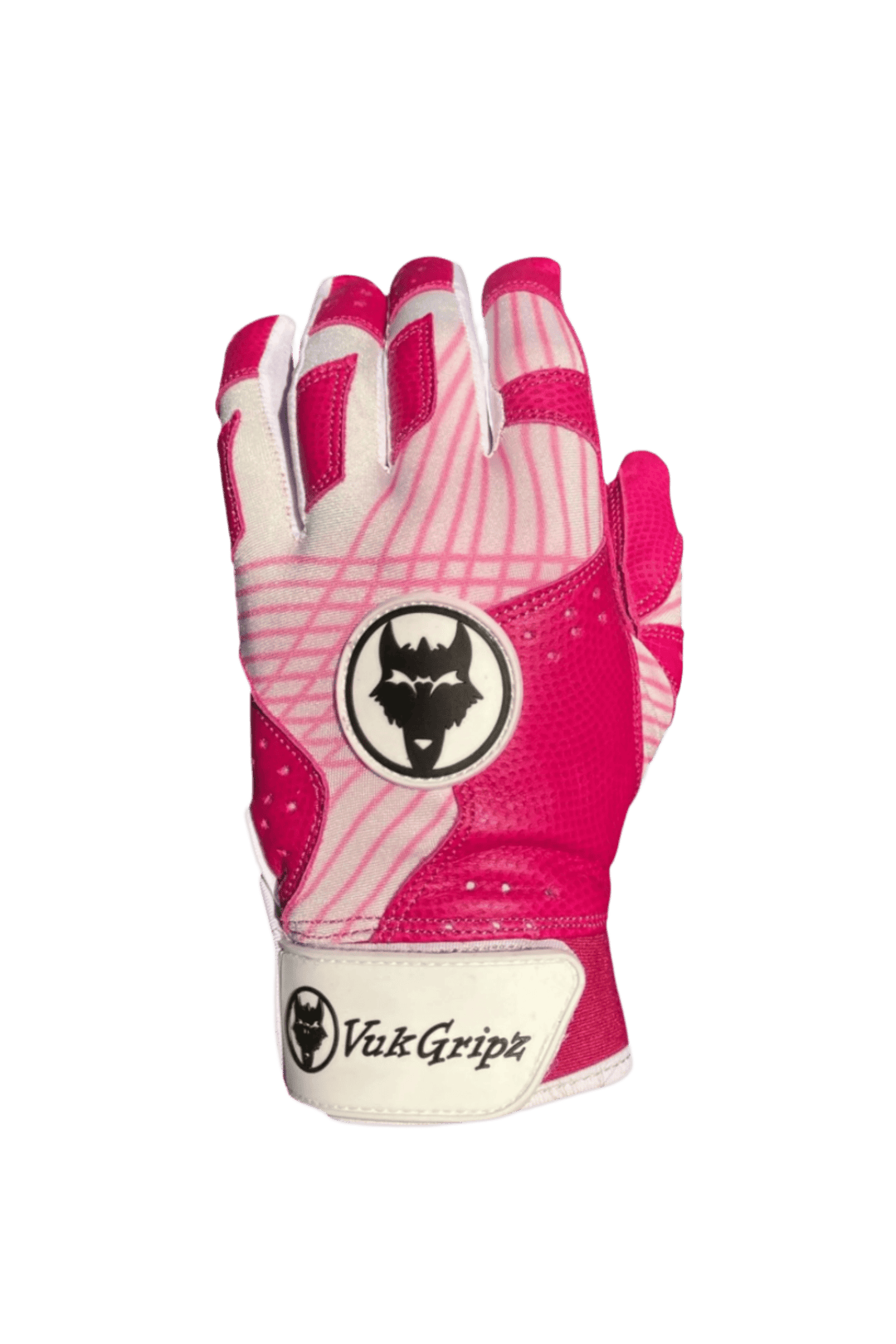 VukGripz Batting Gloves Prowler Pink Batting Gloves