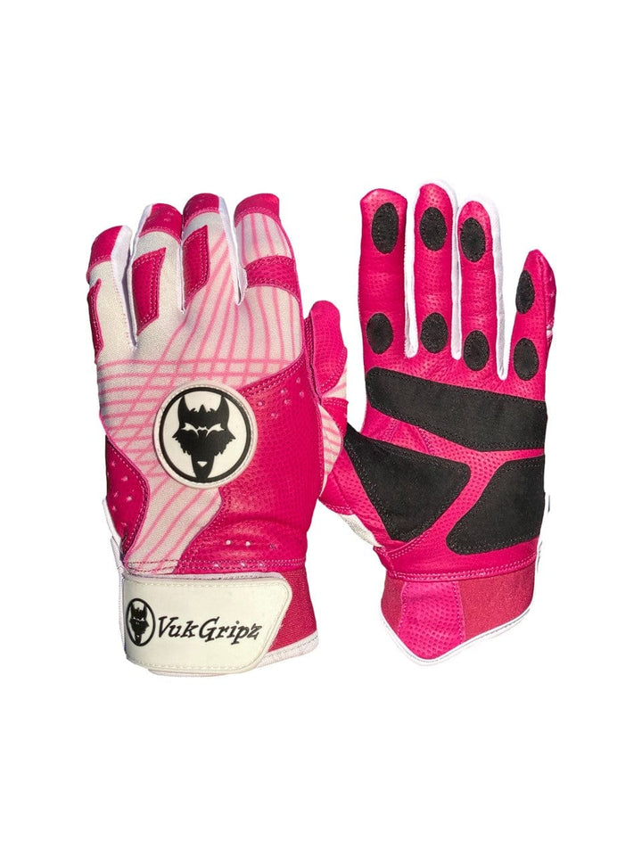 VukGripz Batting Gloves Prowler Pink Batting Gloves