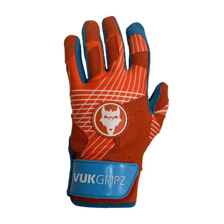 VukGripz Batting Gloves Prowler Sunset Batting Gloves