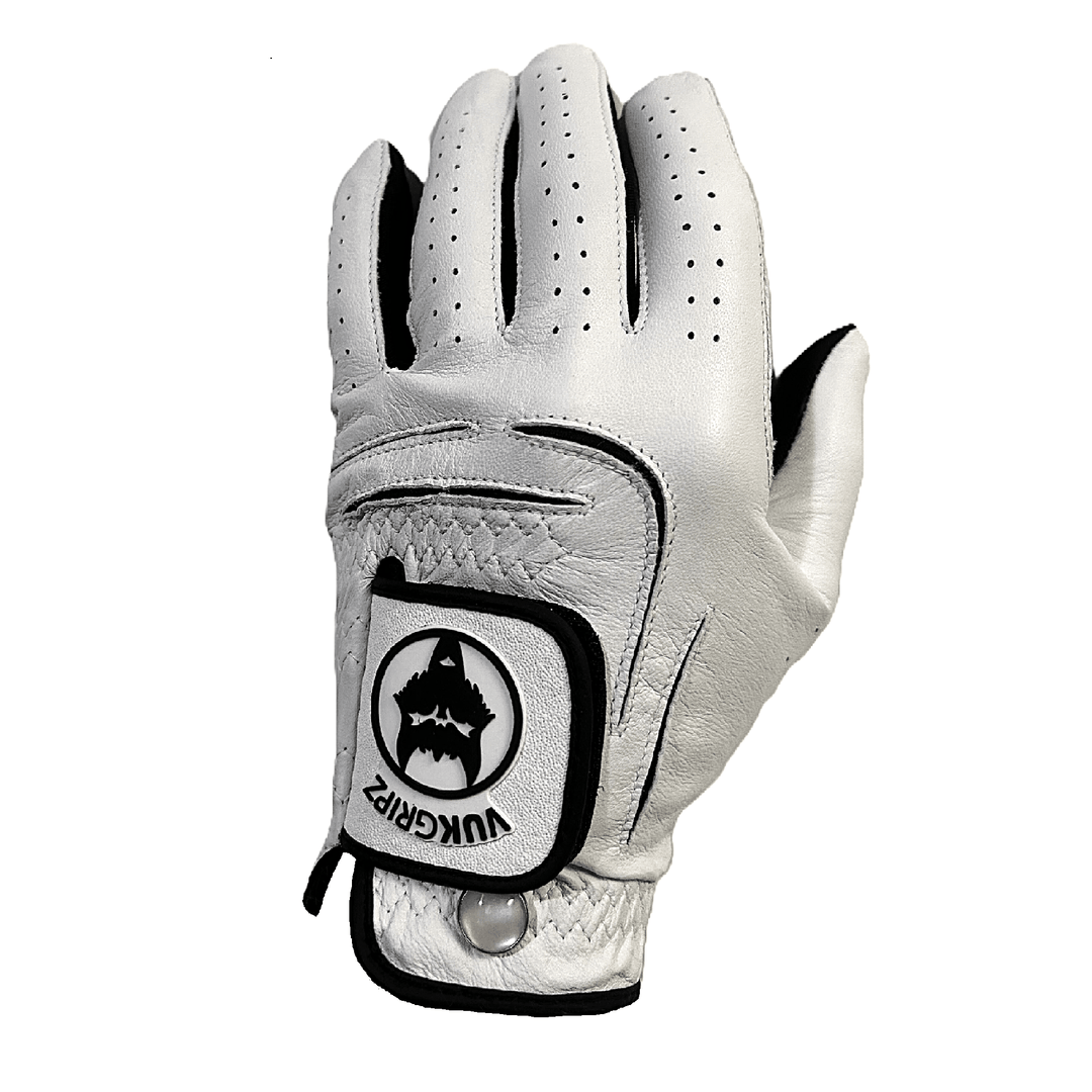 VukGripz Golf Glove The Condor White Golf Glove