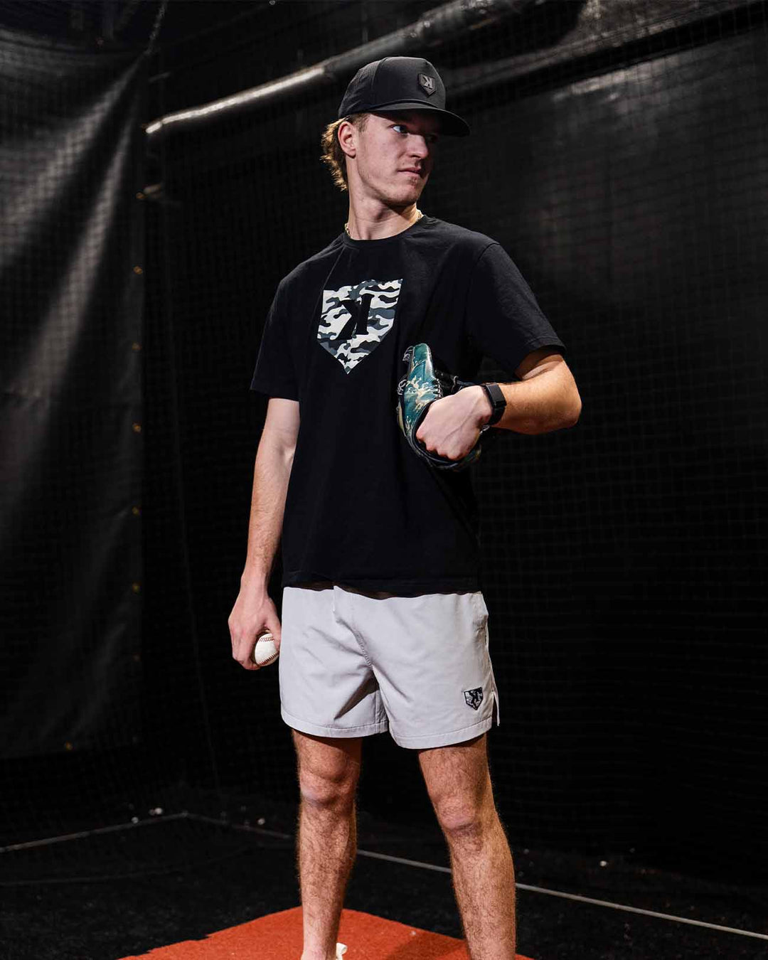 Pitchers Only Shorts Ghost Camo Training Shorts